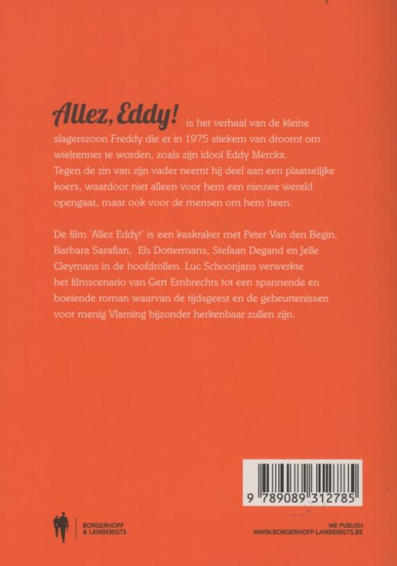 Achterkant van Allez Eddy!