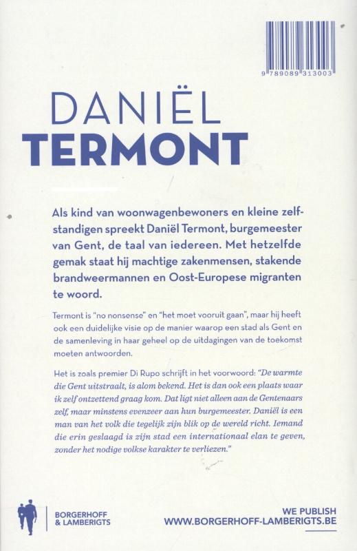 Achterkant van Mijn leven mijn Gent en mijn visie op de toekomst