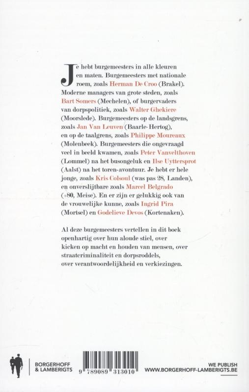Achterkant van Burgemeesters