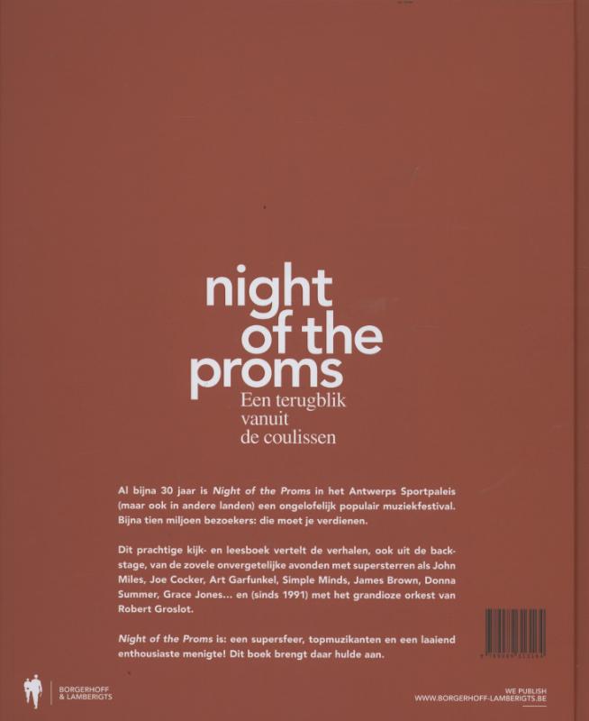 Achterkant van Night of the Proms