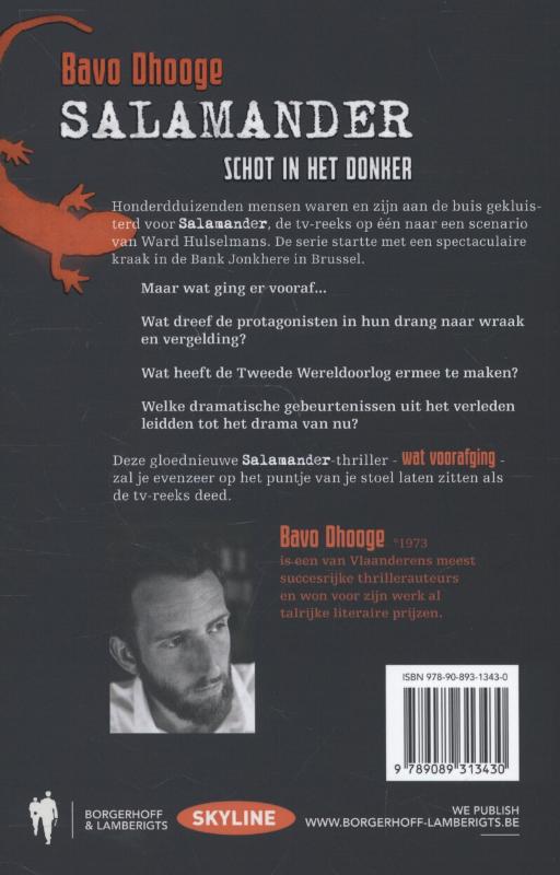Achterkant van Salamander