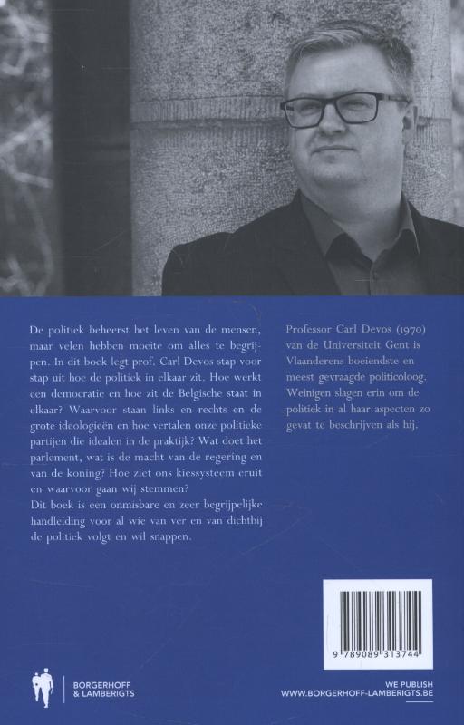 Achterkant van Politiek