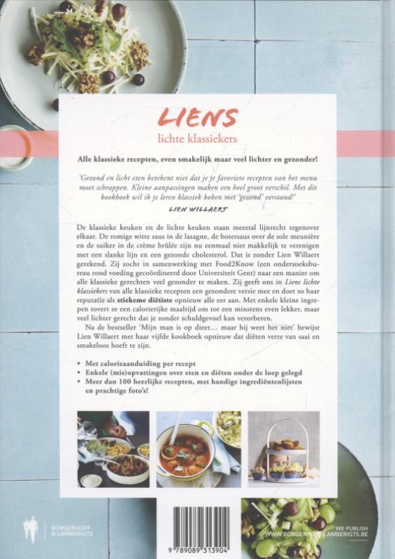 Achterkant van Liens lichte klassiekers