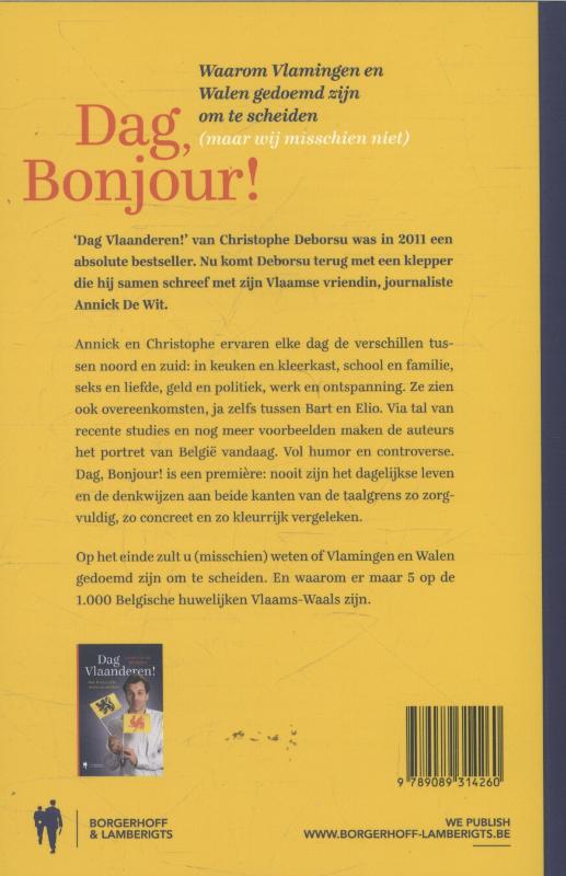 Achterkant van Dag / Bonjour!