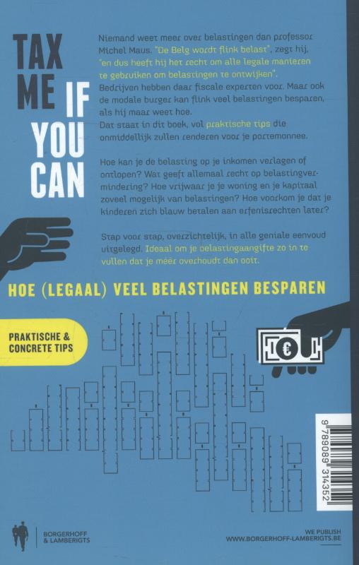 Achterkant van Tax me if you can