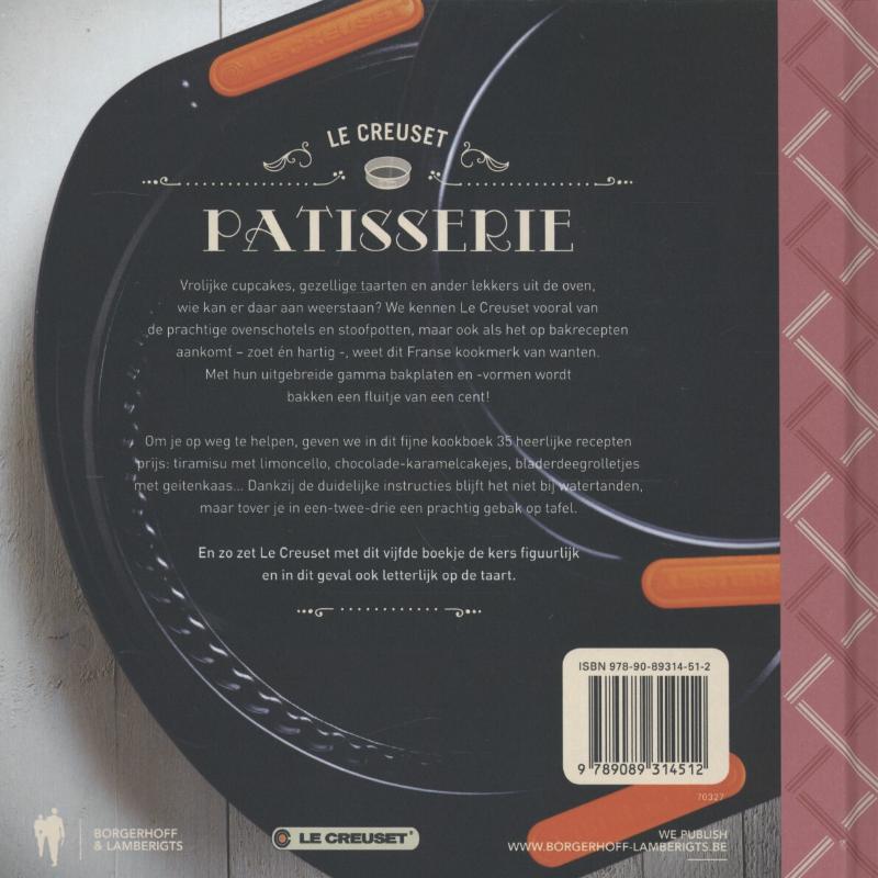 Achterkant van Patisserie - le creuset