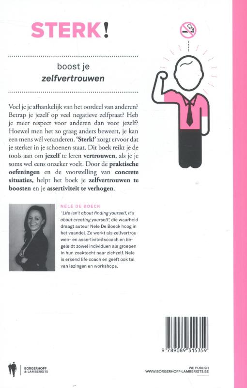 Achterkant van Sterk!