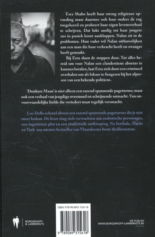 Achterkant van Donkere maan