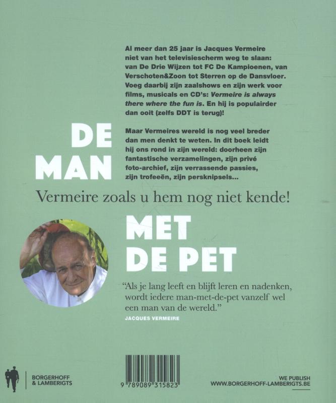 Achterkant van De man met de pet