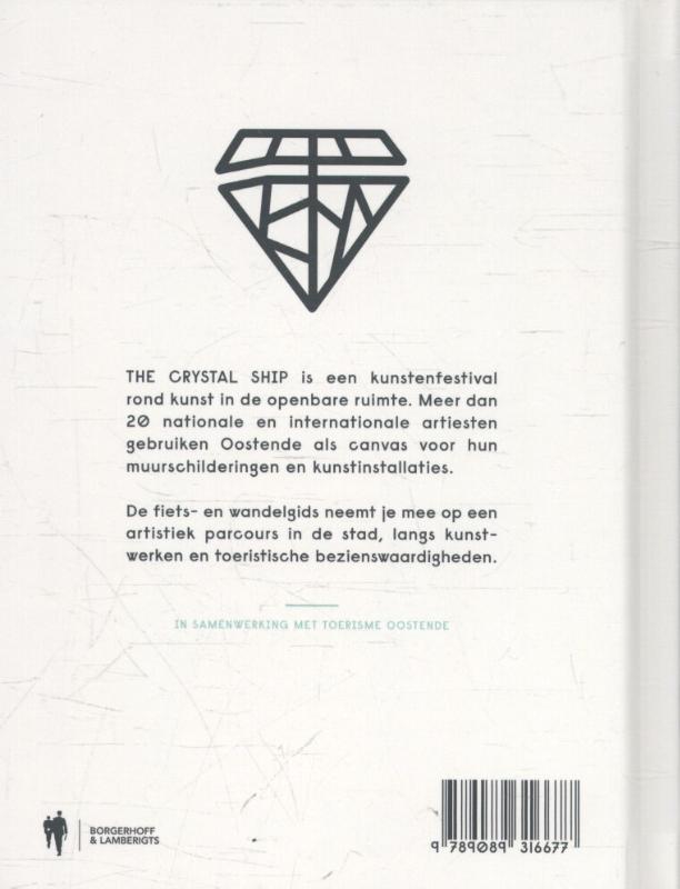 Achterkant van The Crystal Ship