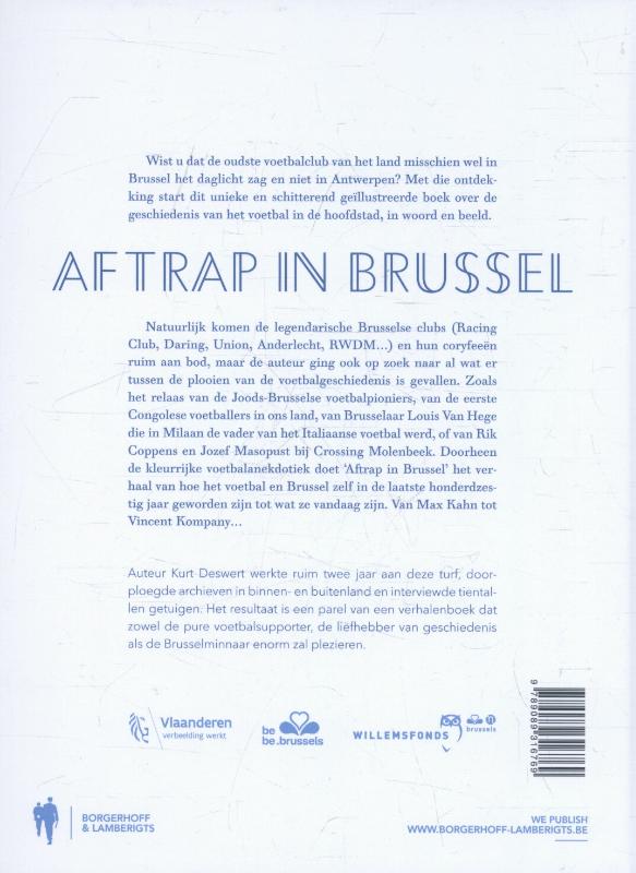Achterkant van Aftrap in Brussel
