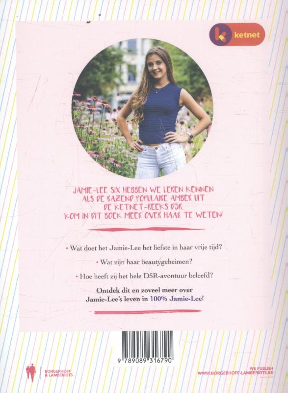 Achterkant van 100% Jamie-Lee