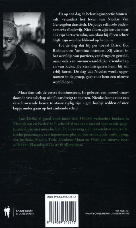 Achterkant van Kick