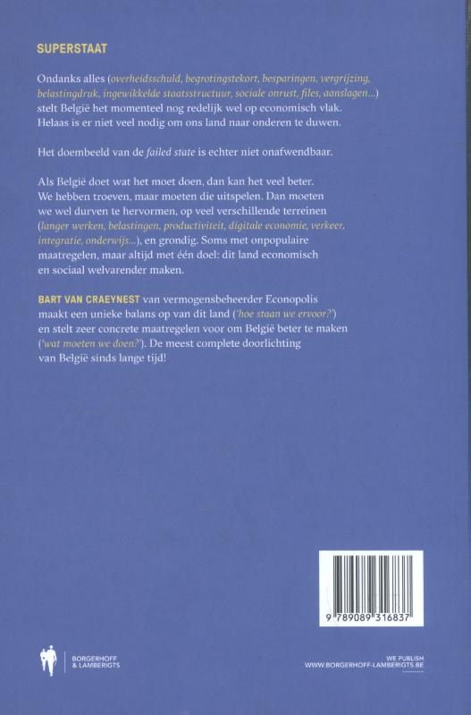 Achterkant van Superstaat