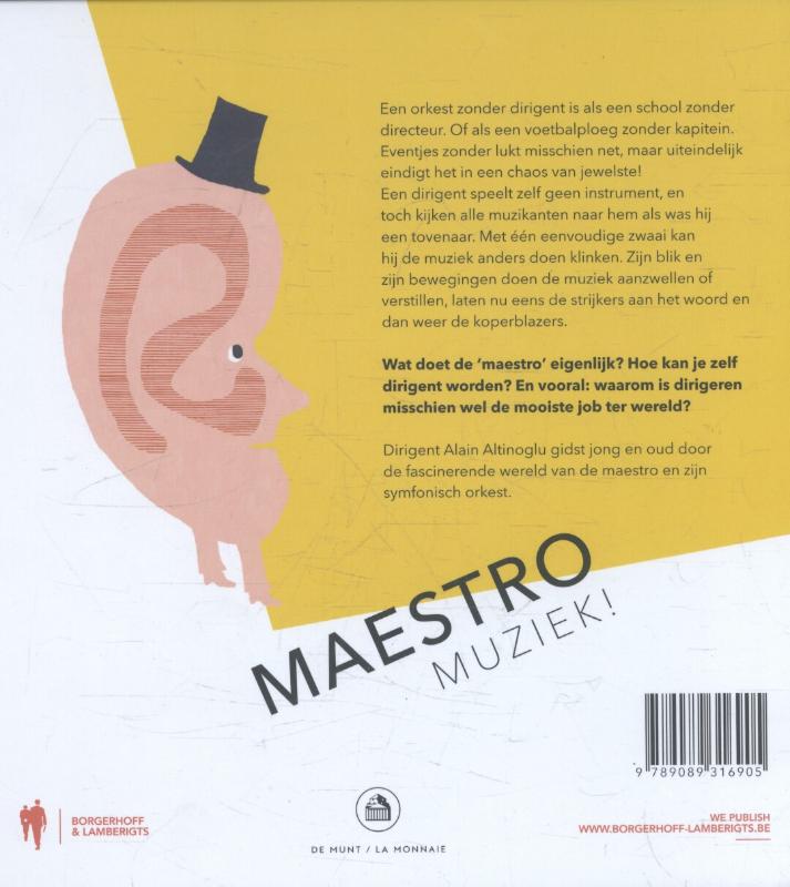 Achterkant van Maestro