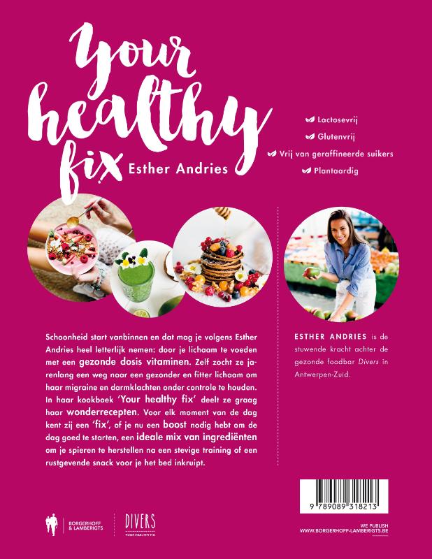Achterkant van Your Healthy Fix