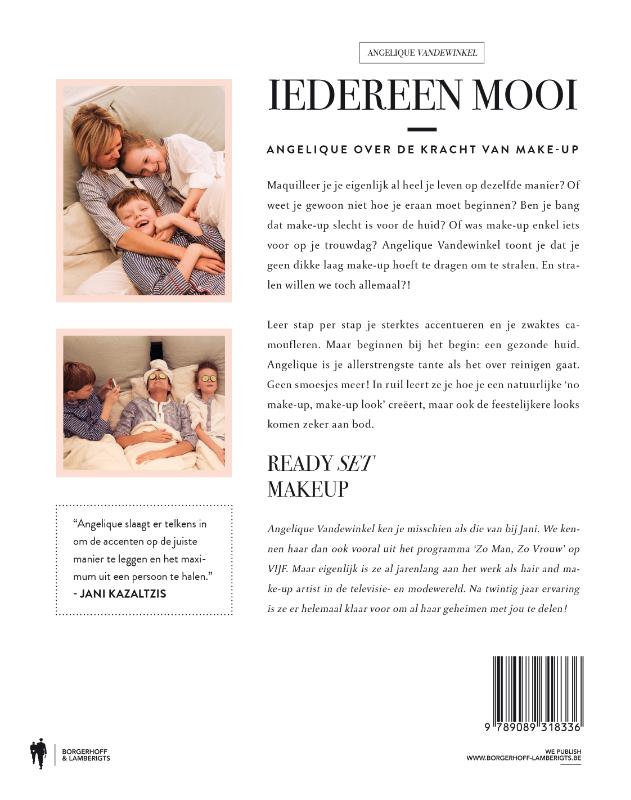 Achterkant van Iedereen mooi