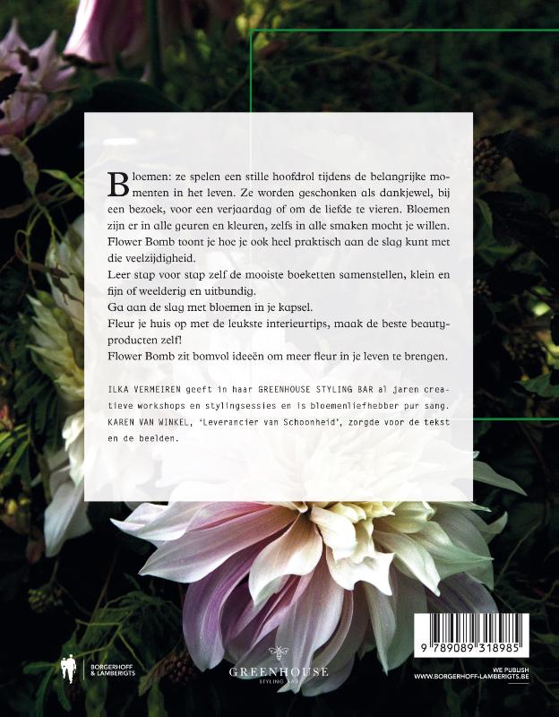 Achterkant van Flower Bomb