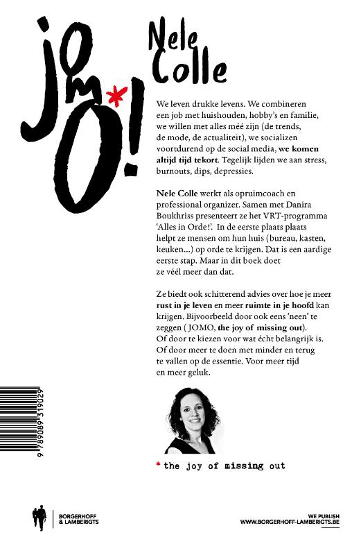 Achterkant van Jomo!
