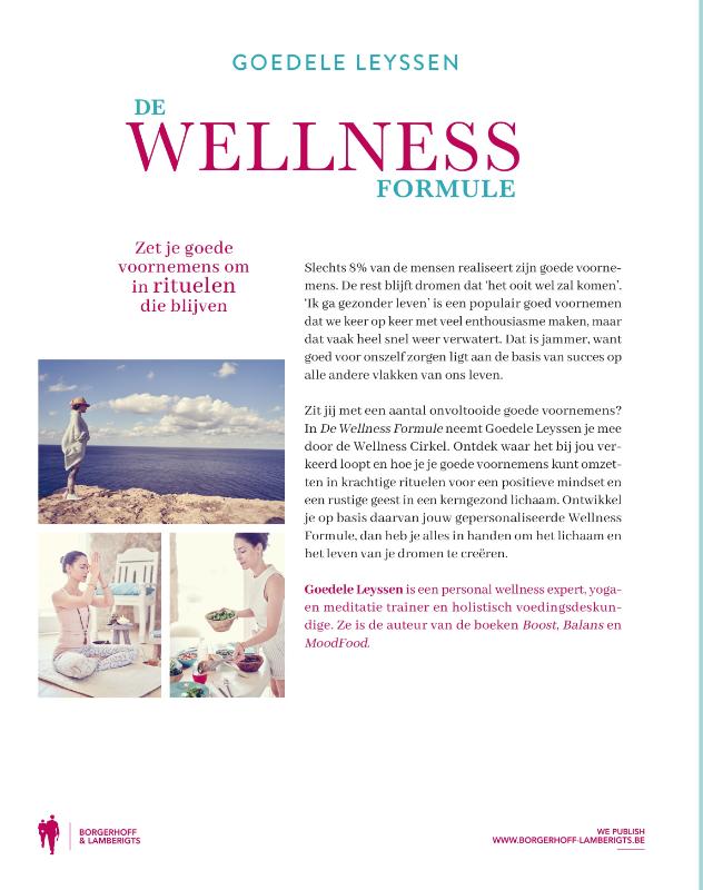 Achterkant van De Wellness Formule