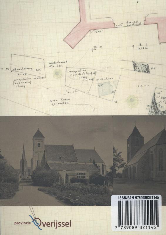 Achterkant van Opgravingen in vroege Overijsselse nh kerken