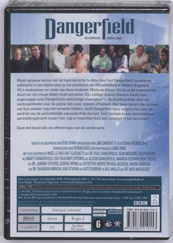 Achterkant van Serie 1