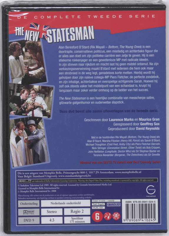 Achterkant van Serie 2
