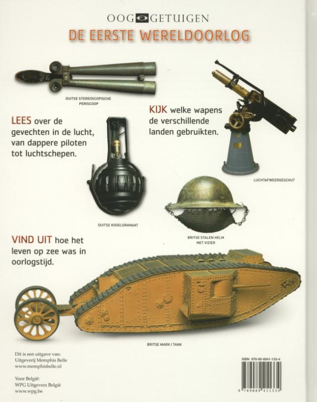 Achterkant van De Eerste Wereldoorlog