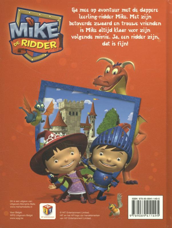 Achterkant van Ridderboek