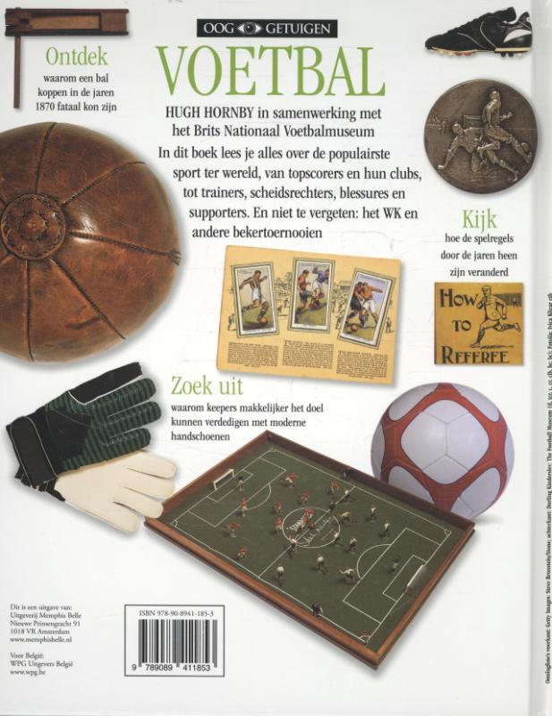 Achterkant van Voetbal