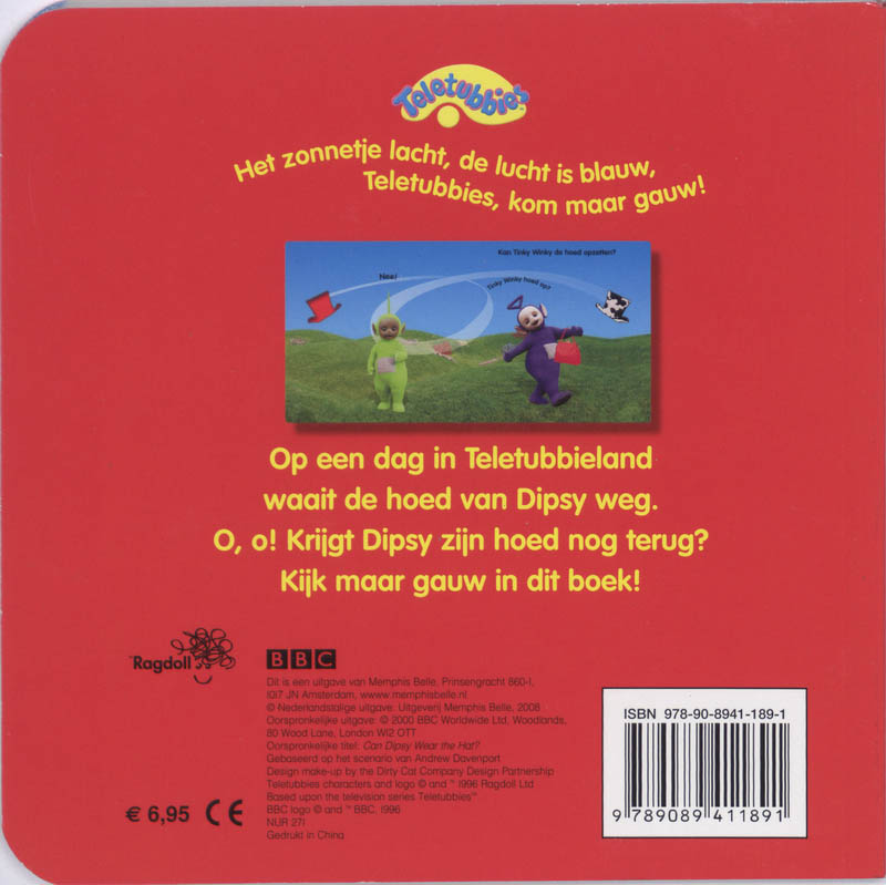 Achterkant van Kan Dipsy de hoed dragen?
