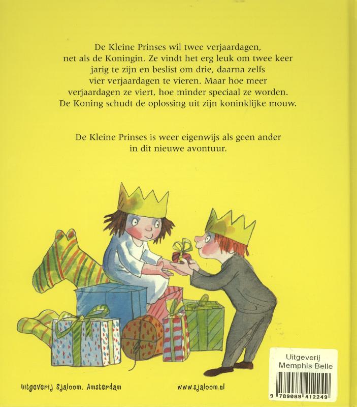 Achterkant van Ik wil twee verjaardagen!