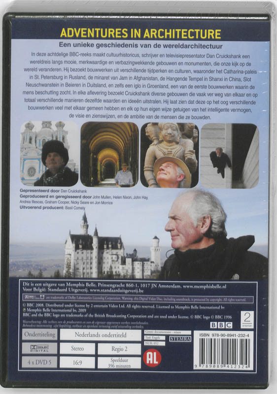 Achterkant van Dan Cruickshank's Adventures in Architecture