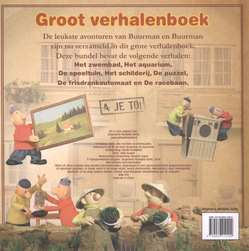 Achterkant van Groot verhalenboek