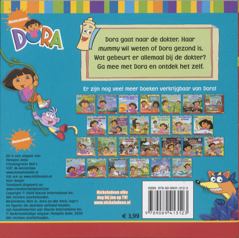 Achterkant van Dora - zeg eens AAA