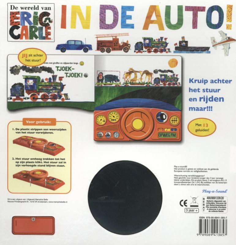 Achterkant van In de auto!