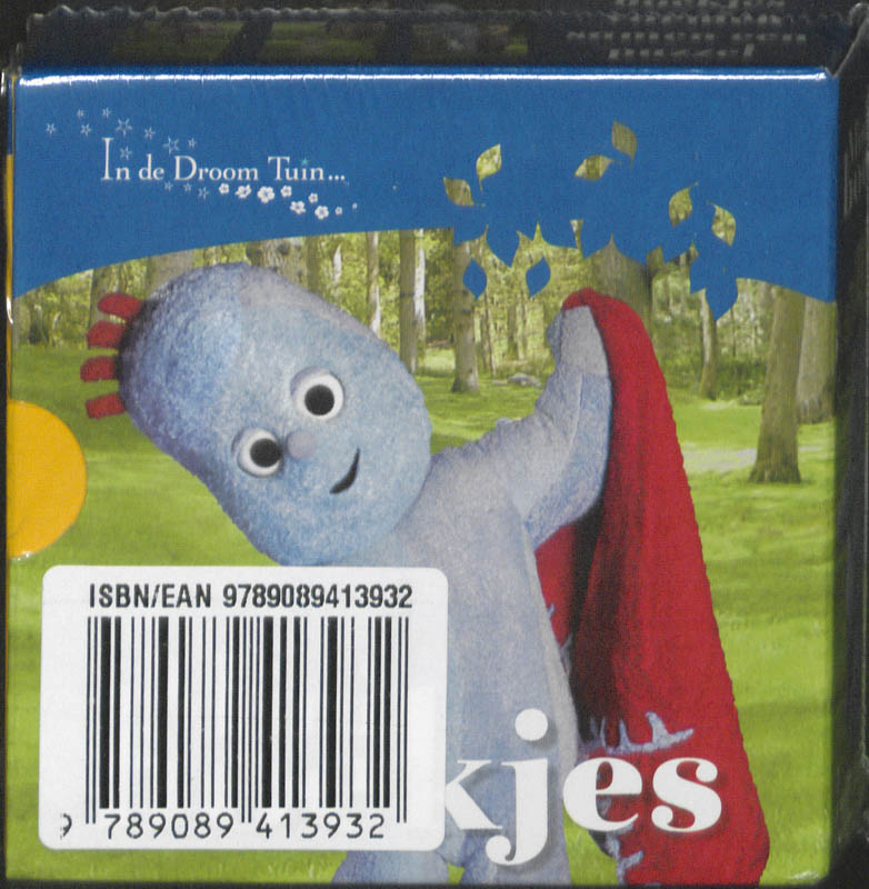 Achterkant van Miniboekjes