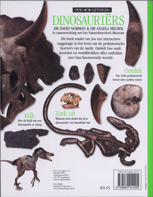 Achterkant van Dinosauriers