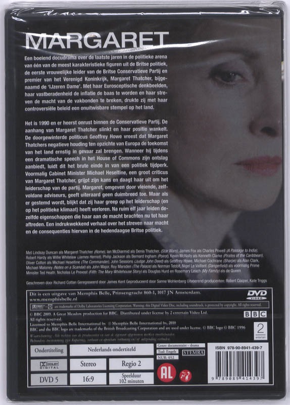 Achterkant van Margaret