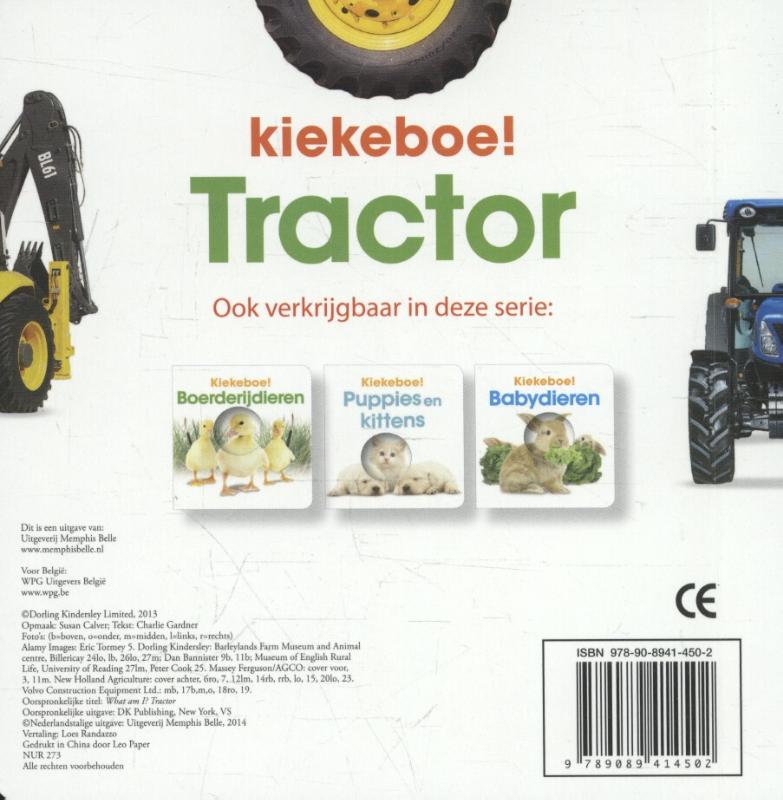 Achterkant van Tractor