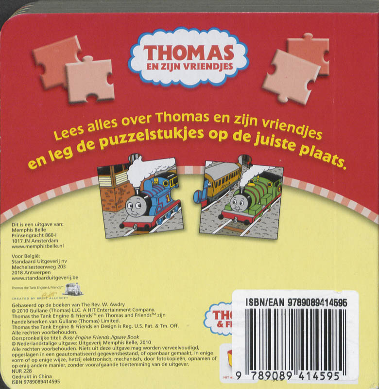 Achterkant van Op hete kolen!