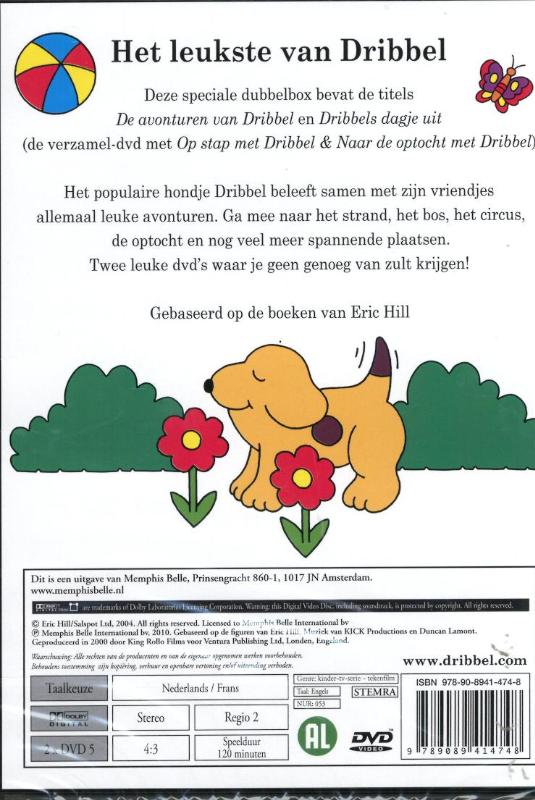 Achterkant van Het leukste van Dribbel