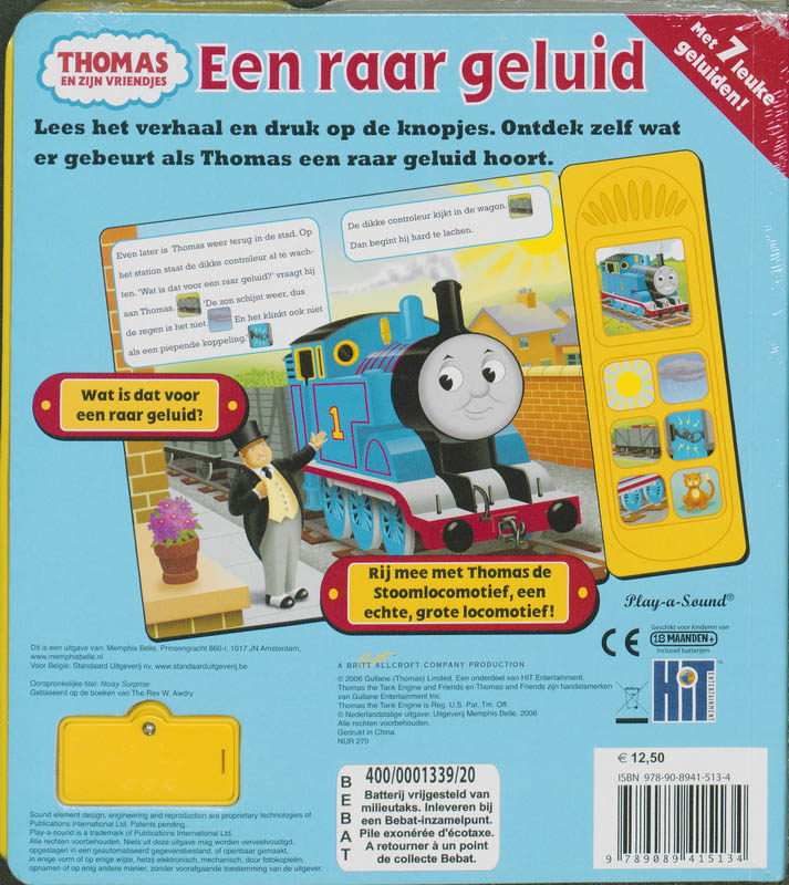 Achterkant van Een raar geluid