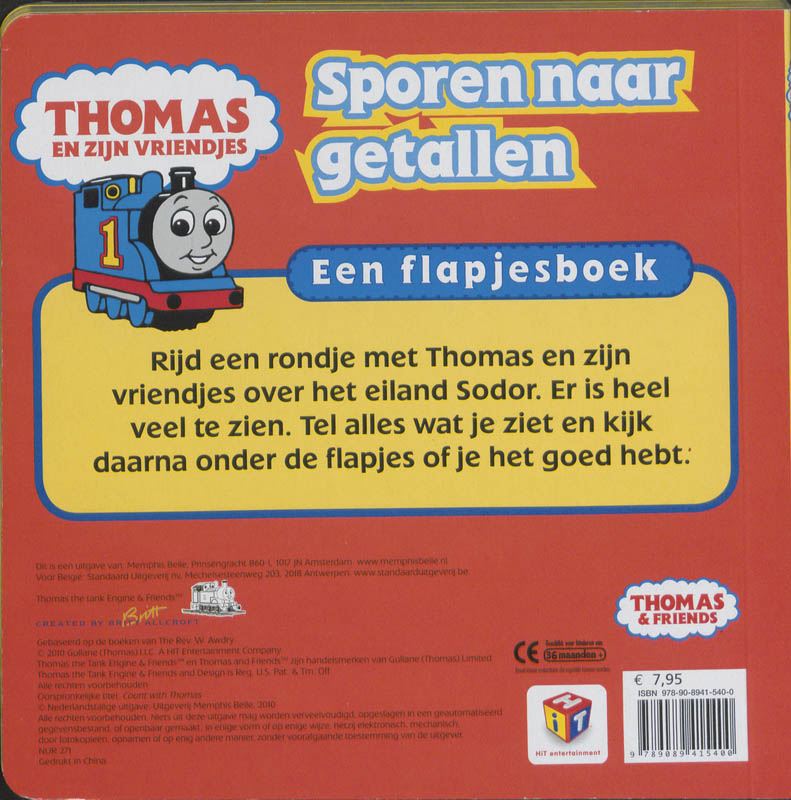 Achterkant van Sporen naar getallen