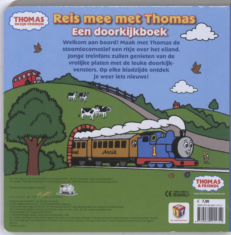 Achterkant van Een doorkijkboek