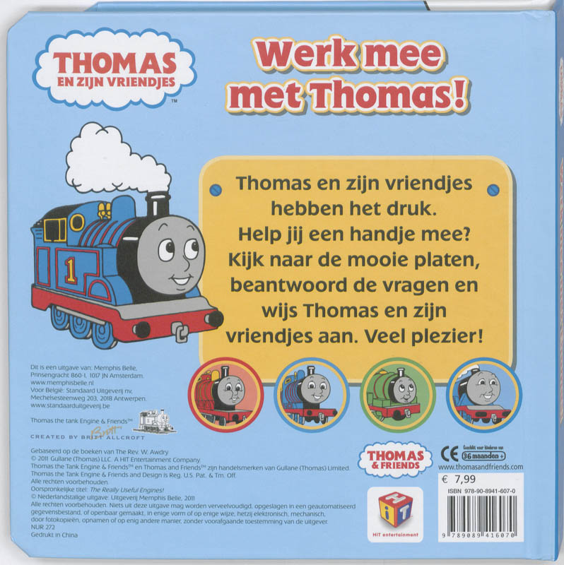 Achterkant van Thomas - Werk mee met Thomas