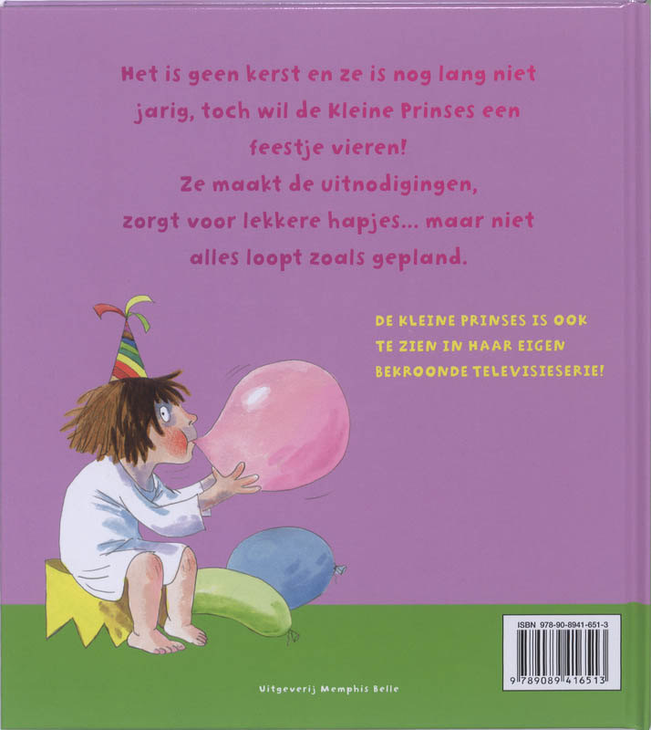 Achterkant van Ik wil een feestje!