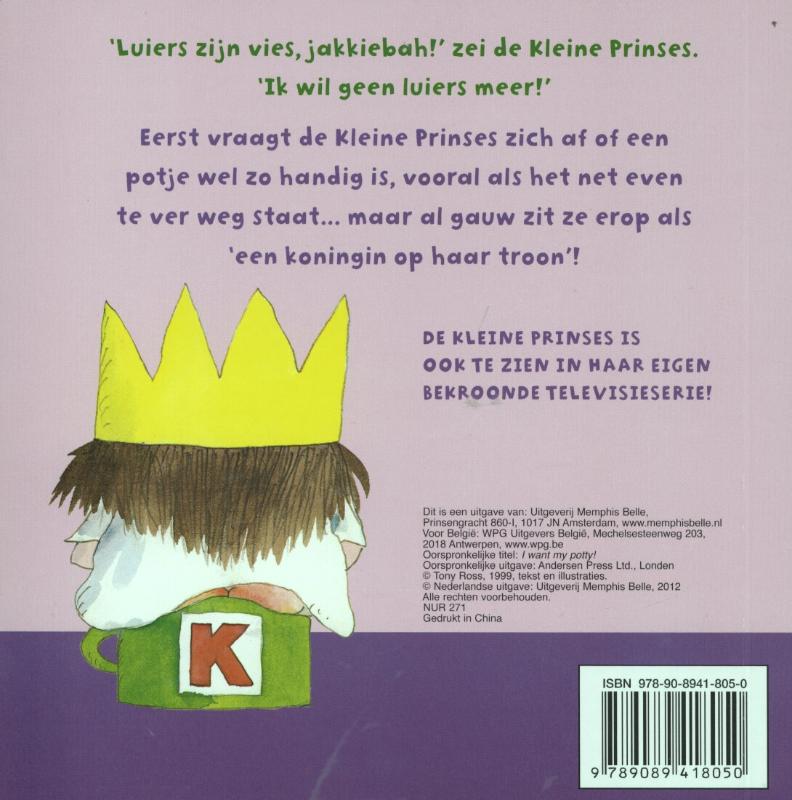Achterkant van Waar is mijn potje?