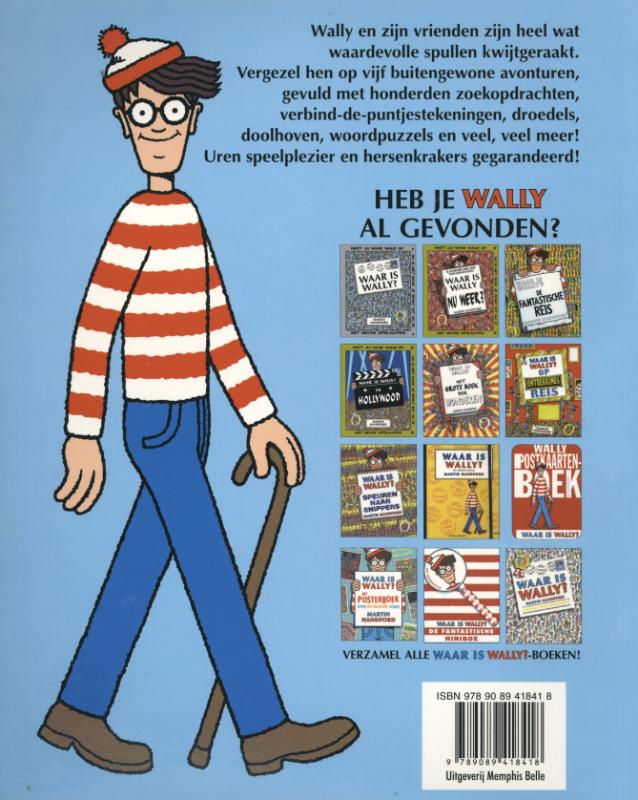 Achterkant van Waar is Wally