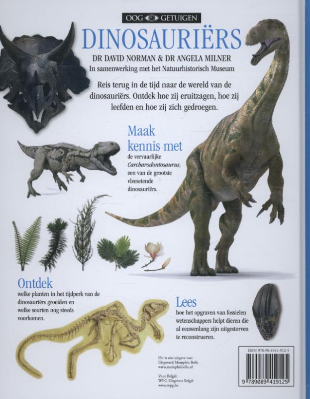 Achterkant van Dinosauriërs